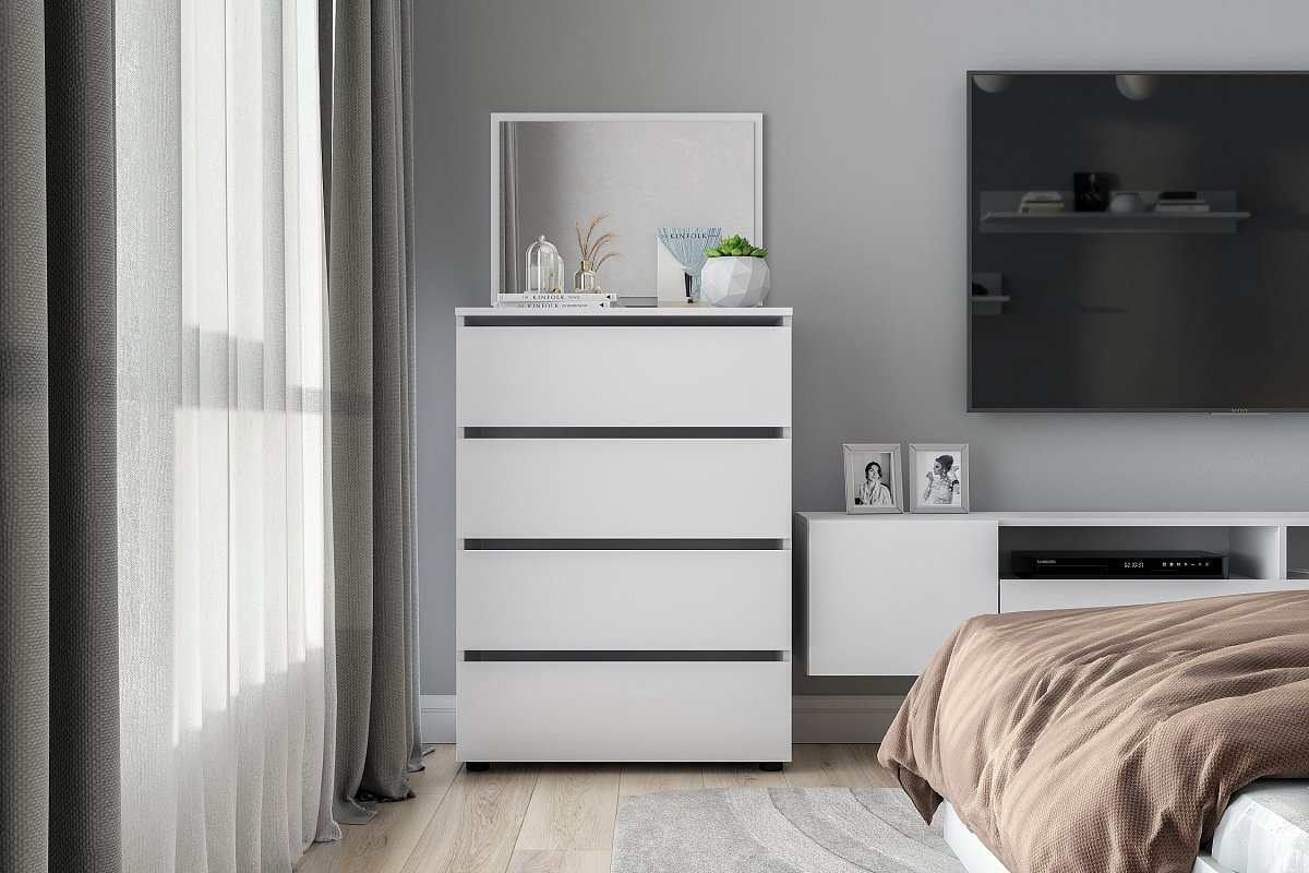 Комод SV Токио, 60.10x36.80x90.7 см, белый купить,NaN