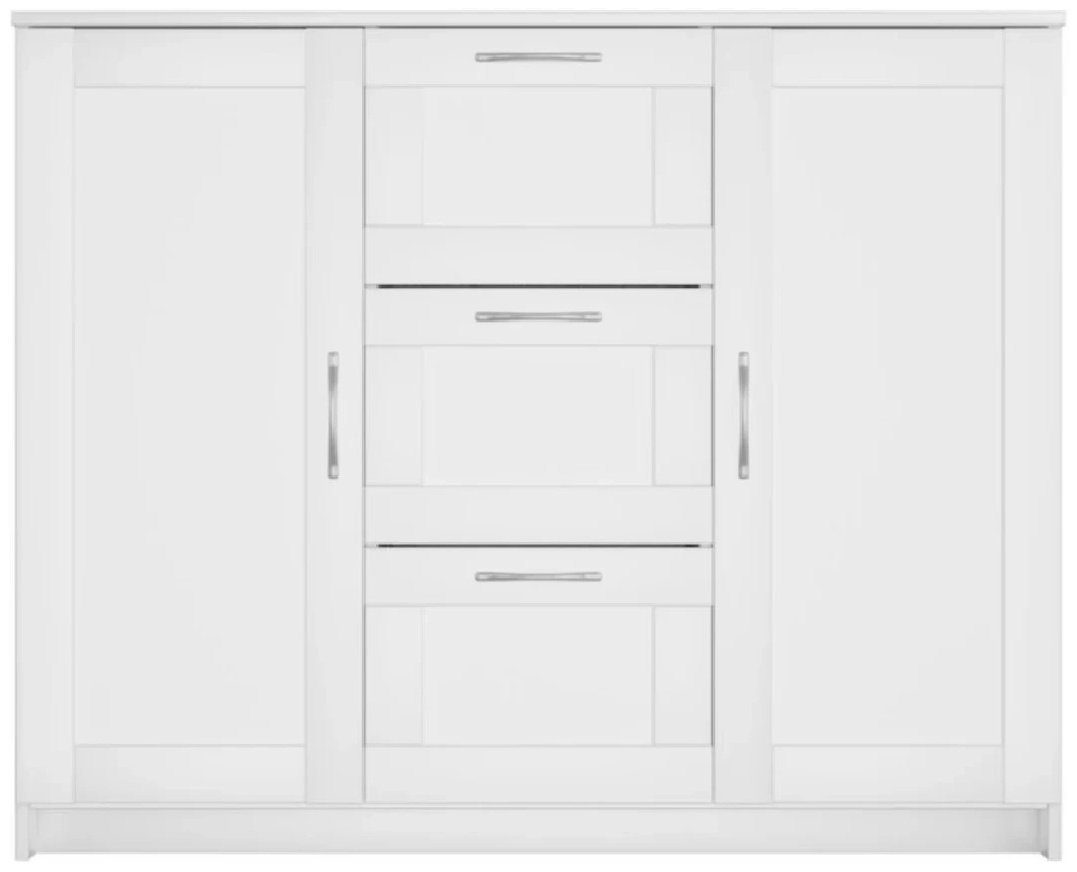 Комод СВЕДСТА Сириус, 117x41x95 см, белый купить,NaN