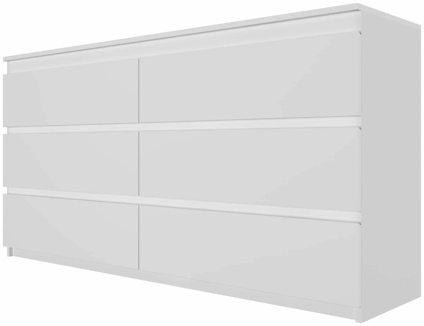 Комод БОРОВИЧИ Б 2.83, 161x38.50x77 см, белый купить,NaN