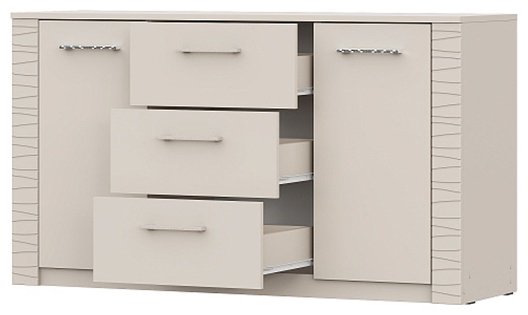 Комод СВ Мебель 00-00113247, 130x40x73.2 см, бежевый купить,NaN