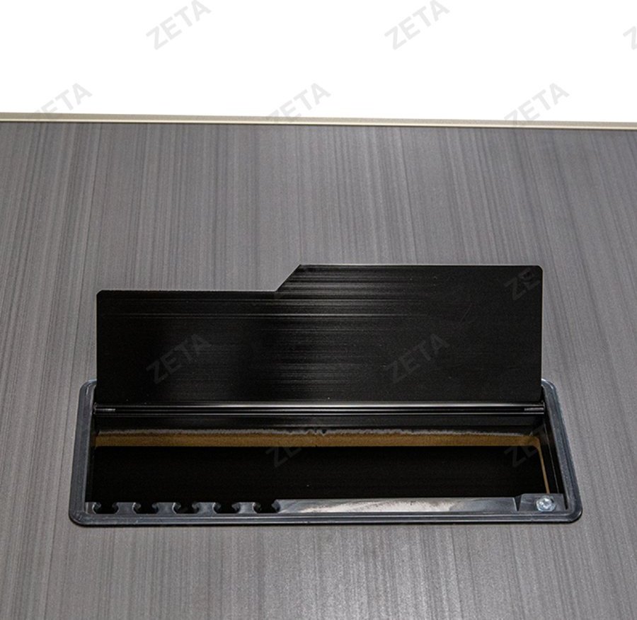 Стол письменный ZETA YD300D20, 200х160x75 см, черный купить,NaN