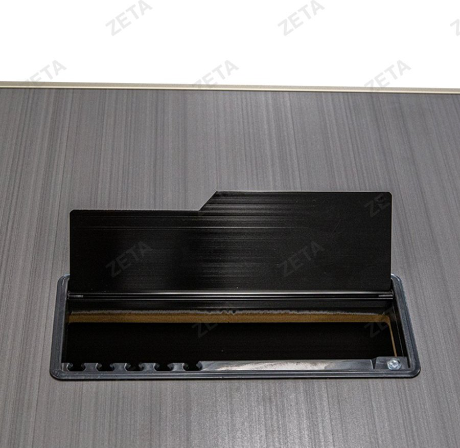 Стол письменный ZETA YD300D20, 200х160x75 см, черный купить,NaN