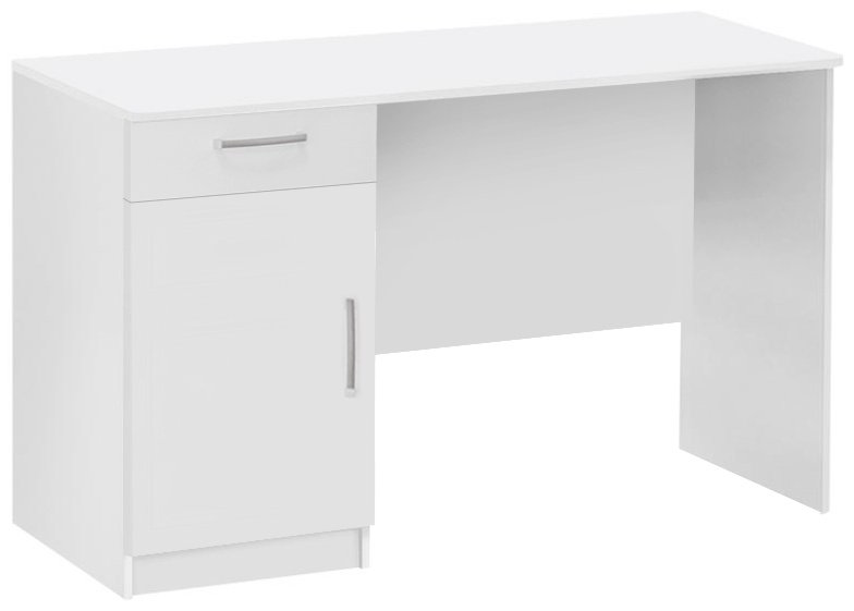 Стол письменный БОРОВИЧИ 10.01, 120х60x75 см, белый купить,NaN
