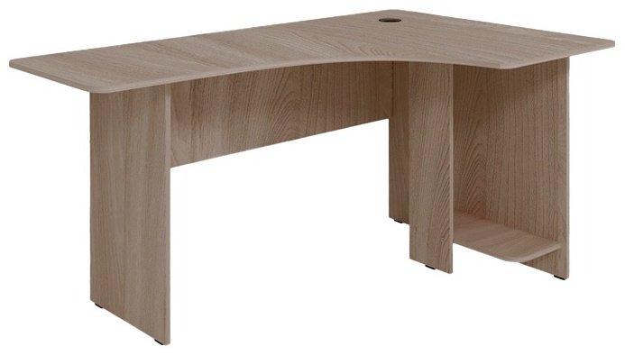 Стол компьютерный ZETA КУЛ-003, 160х100x75 см, коричневый купить,NaN