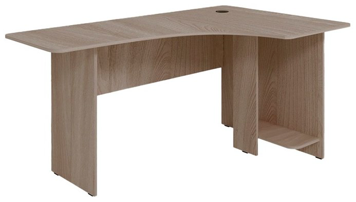 Стол компьютерный ZETA КУЛ-003, 160х100x75 см, коричневый купить,NaN