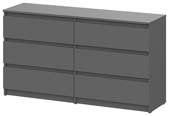 Комод SV Денвер, 138.10x39x75.4 см, графит купить,NaN