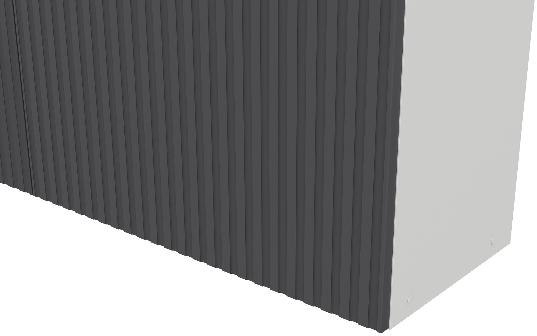 Кухонный гарнитур SV , 200x214х60 см, ЛДСП, белый, графит купить,NaN
