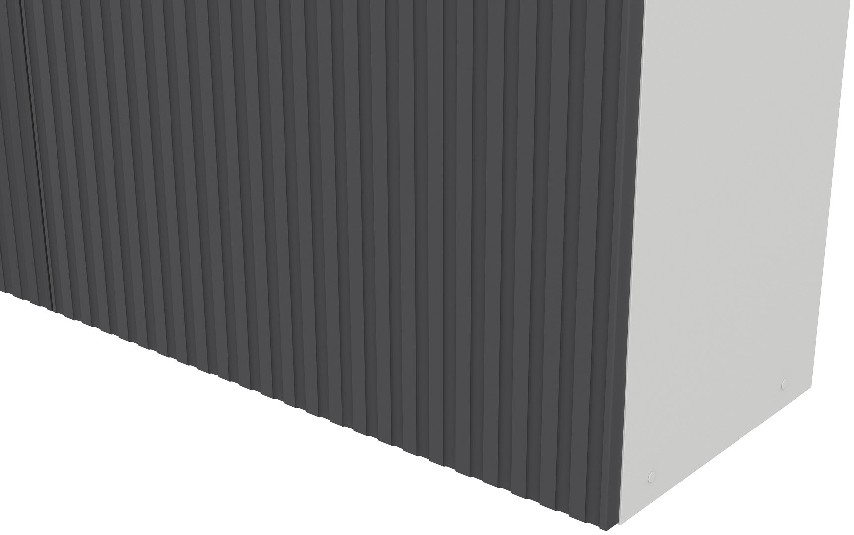 Кухонный гарнитур SV , 200x214х60 см, ЛДСП, белый, графит купить,NaN