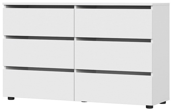 Комод SV Токио, 120.10x36.80x73.9 см, белый купить,NaN