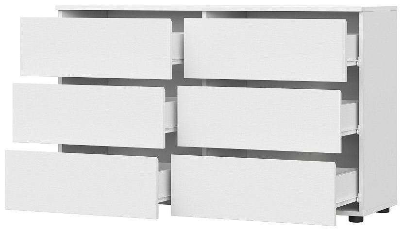 Комод SV Токио, 120.10x36.80x73.9 см, белый купить,NaN