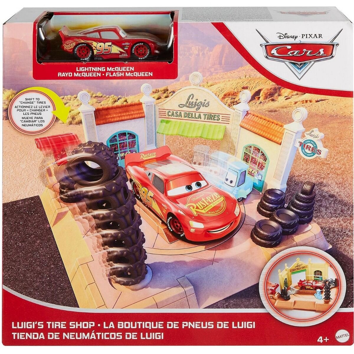 Игровой набор Cars Автосервис Магазин шин Луиджи купить,NaN