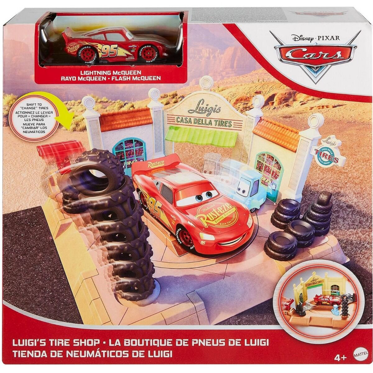 Игровой набор Cars Автосервис Магазин шин Луиджи купить,NaN