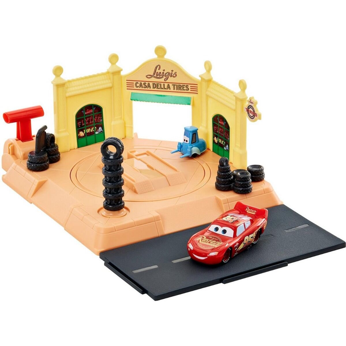 Игровой набор Cars Автосервис Магазин шин Луиджи купить,NaN