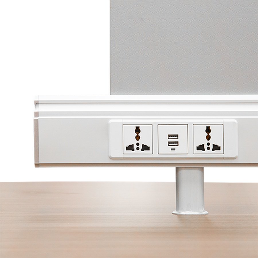 Стол компьютерный ZETA PG-M24A-2A, 120х120x108 см, серый, коричневый купить,NaN
