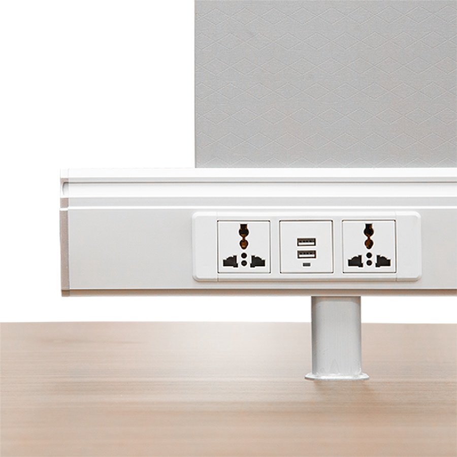 Стол компьютерный ZETA PG-M24A-2A, 120х120x108 см, серый, коричневый купить,NaN