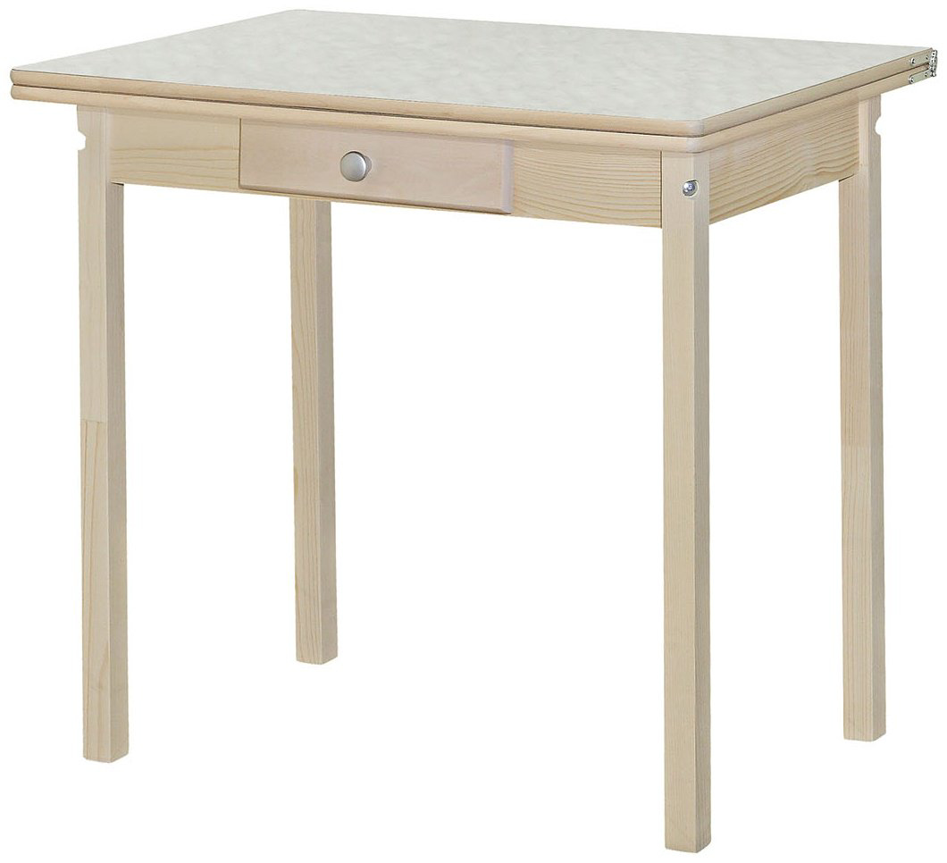 Обеденный стол ПН, 84х57x75 см, ЛДСП, бежевый купить,NaN