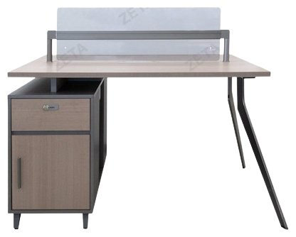 Стол компьютерный PG-F23A-2A, 120х120x113 см, серый, коричневый купить,NaN