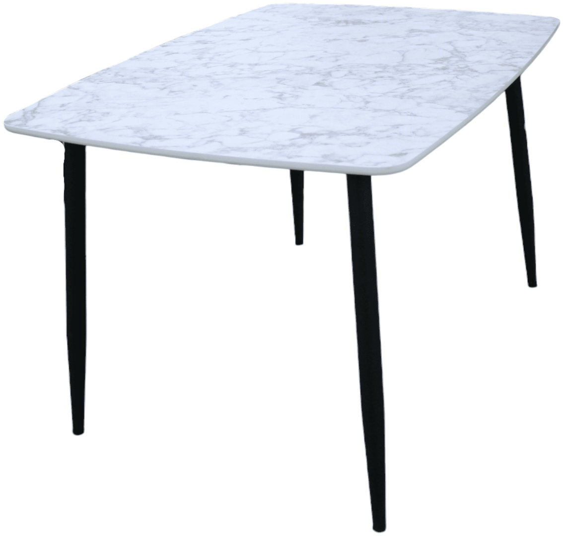 Обеденный стол Truva, 120х90x75 см, ЛДСП, белый купить,NaN