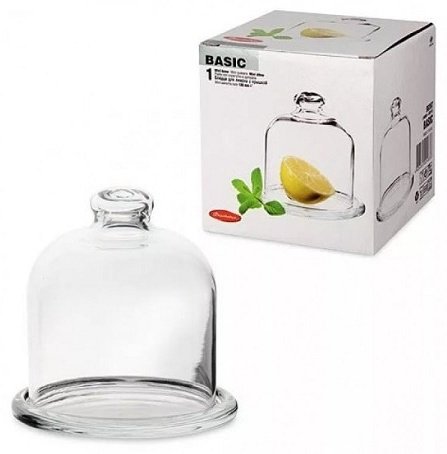 Pasabahce лимонница Basic 98397 круглая 1 шт, стекло купить,NaN