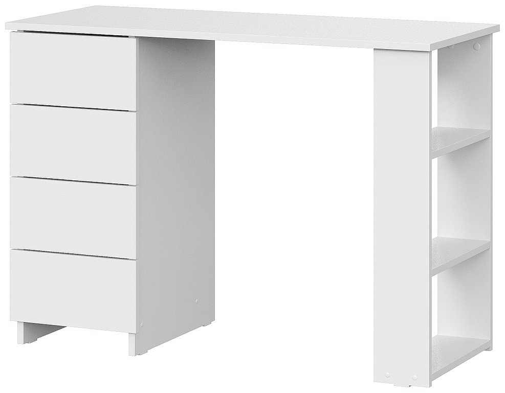 Стол компьютерный Ультра, 105.8х45x75 см, белый купить,NaN