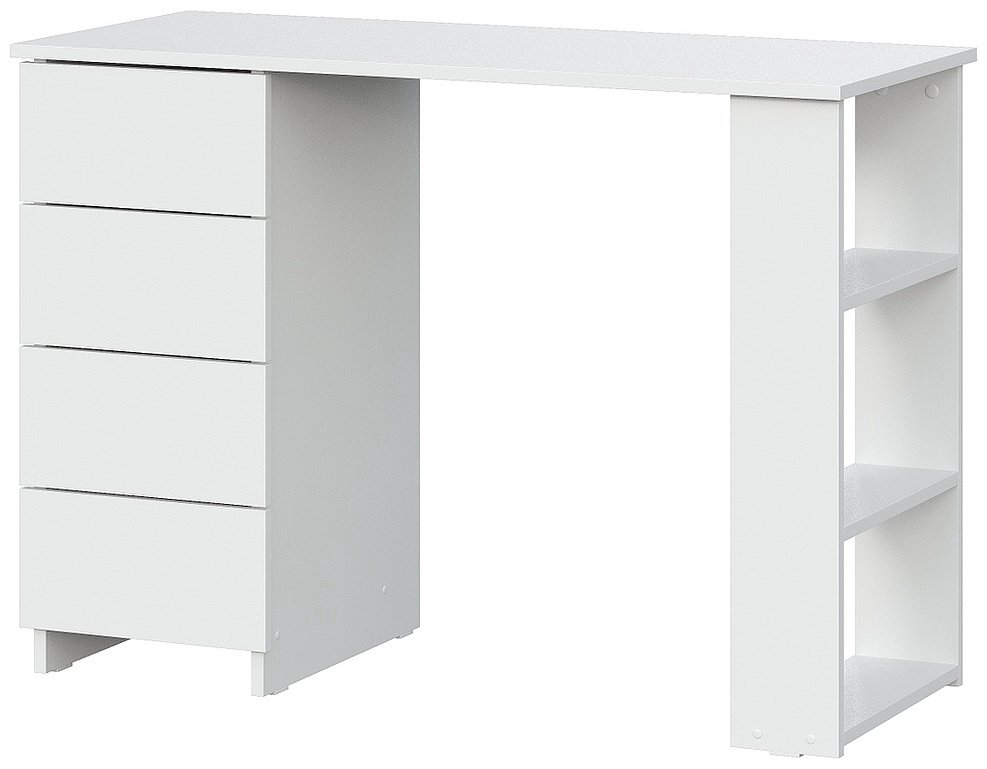 Стол компьютерный Ультра, 105.8х45x75 см, белый купить,NaN