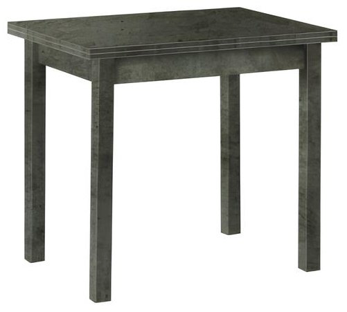 Обеденный стол БОРОВИЧИ Компакт, 72х60x73 см, ЛДСП, серый купить,NaN