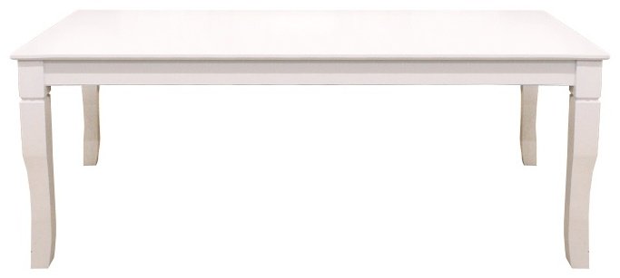 Обеденный стол ZETA RH7115T, 200х100x75 см, дерево, белый купить,NaN