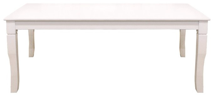 Обеденный стол ZETA RH7115T, 200х100x75 см, дерево, белый купить,NaN