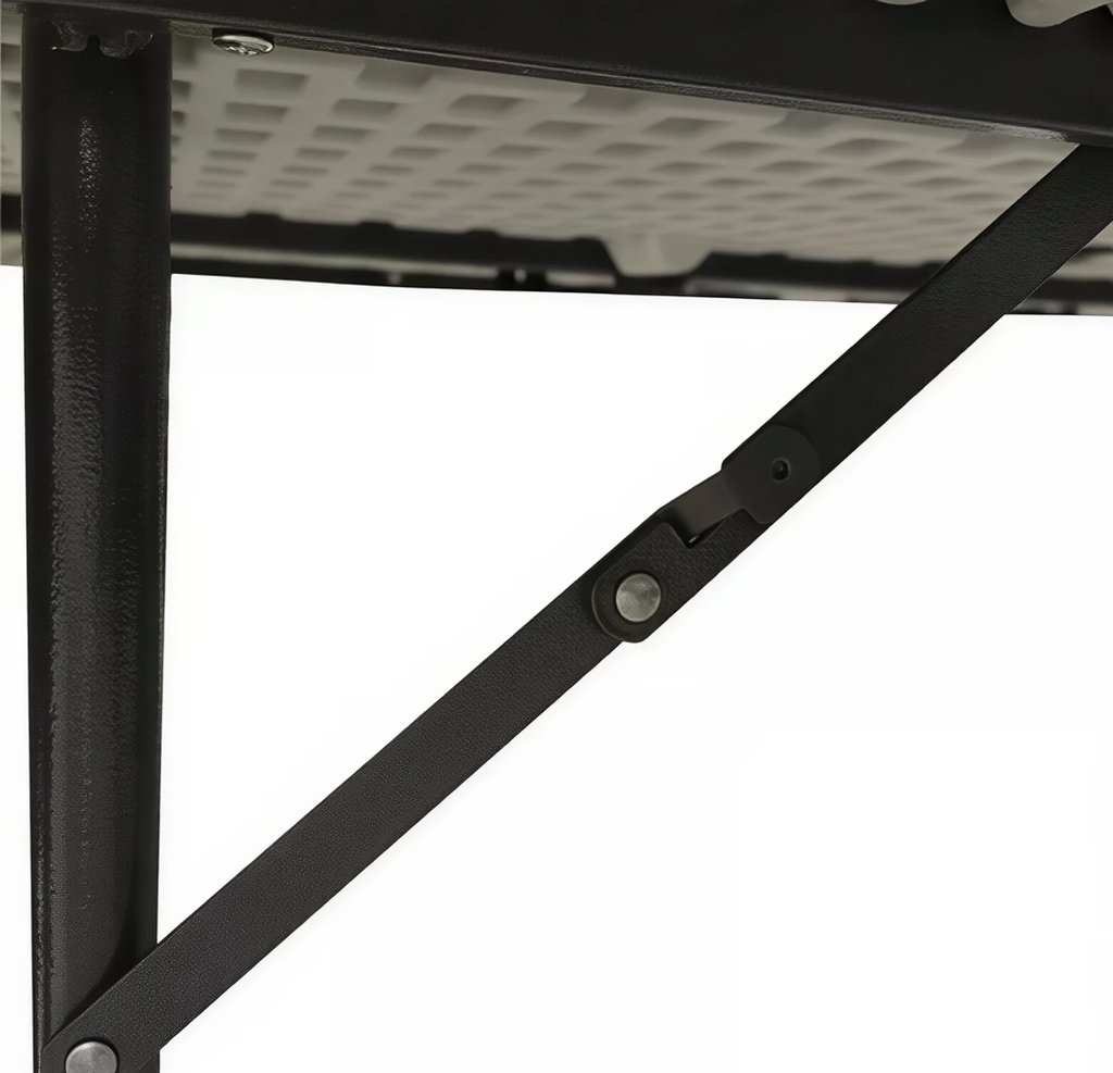 Стол-книжка ZETA YZ-Y150-1, 153х153x74 см, пластик, белый купить,NaN