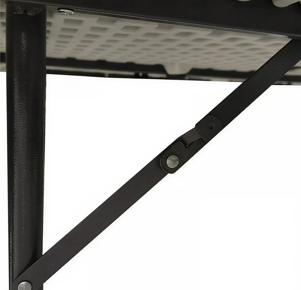 Стол-книжка ZETA YZ-Y150-1, 153х153x74 см, пластик, белый купить,NaN