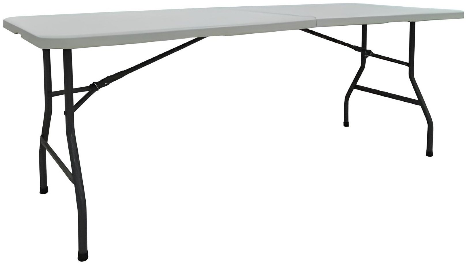 Стол-книжка ZETA YZ-Z242N, 241х74x74 см, пластик, белый купить,NaN