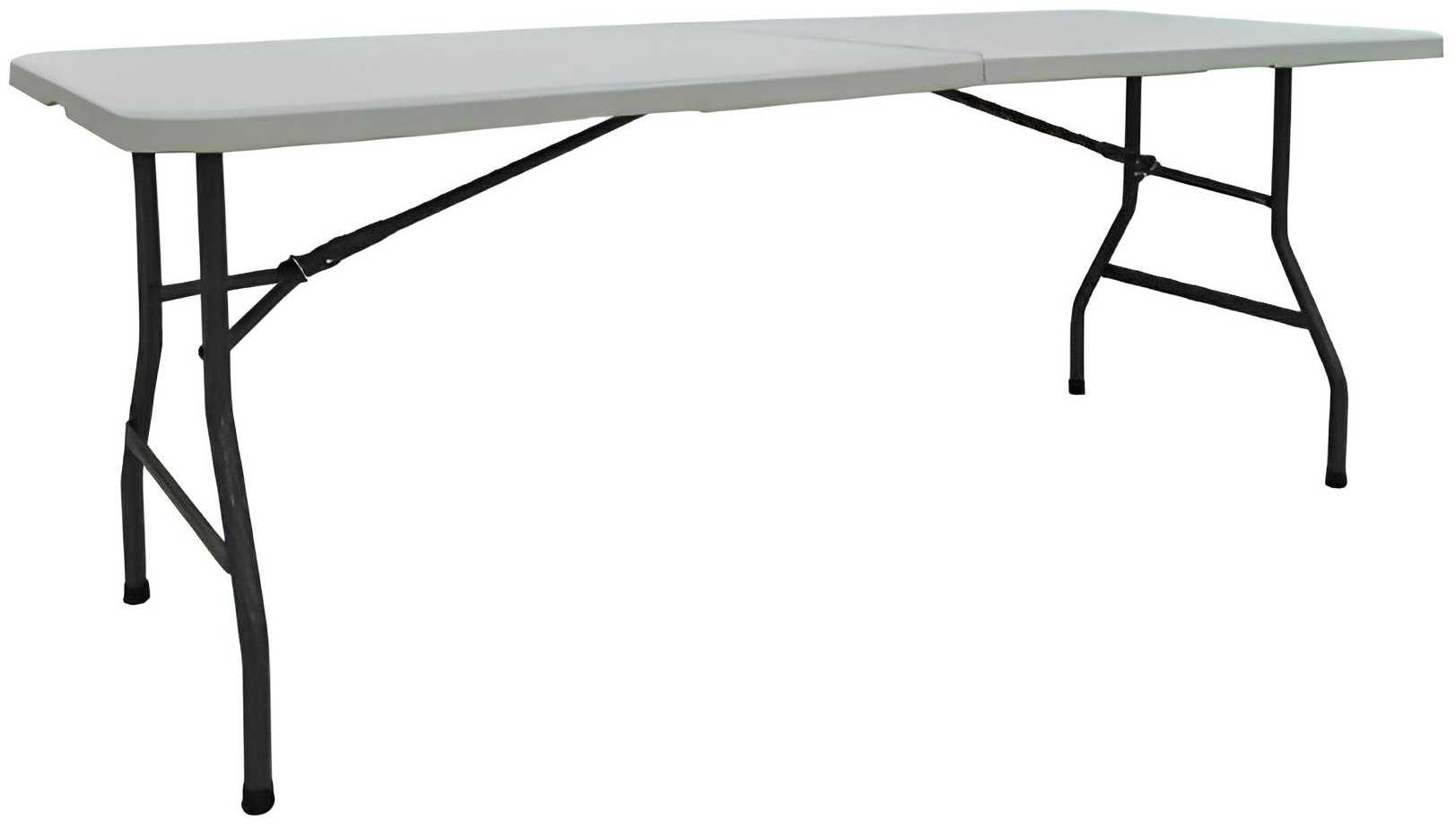 Стол-книжка ZETA YZ-Z242N, 241х74x74 см, пластик, белый купить,NaN