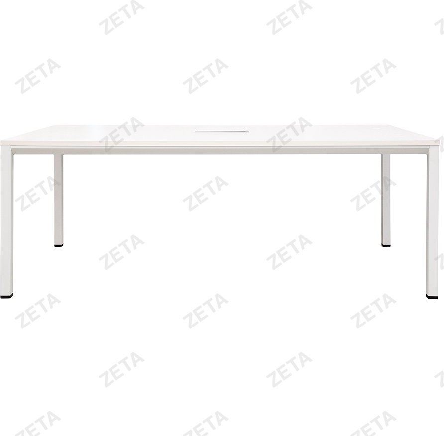 Обеденный стол ZETA PG-F22D-20D, 200х100x75 см, ЛДСП, белый купить,NaN