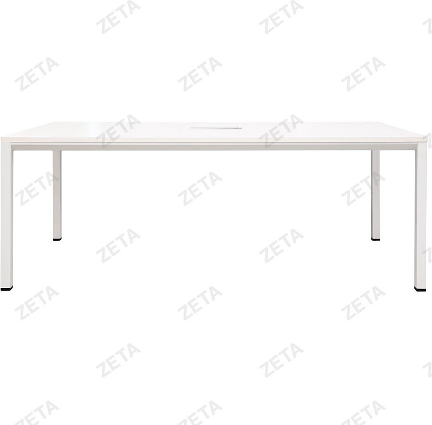Обеденный стол ZETA PG-F22D-20D, 200х100x75 см, ЛДСП, белый купить,NaN