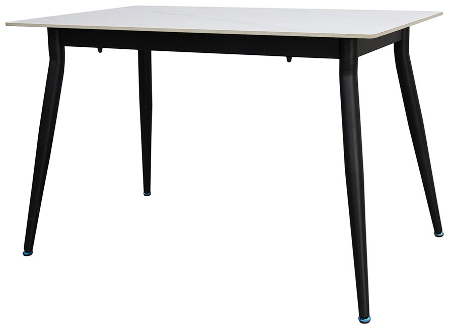 Обеденный стол JHT-8143, 120х70x75 см, МДФ, черный, белый купить,NaN