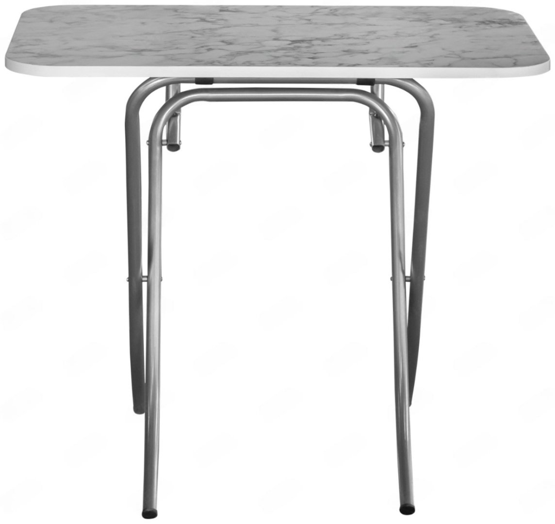 Обеденный стол Alesta 10157, 90х60x75 см, ЛДСП, белый купить,NaN