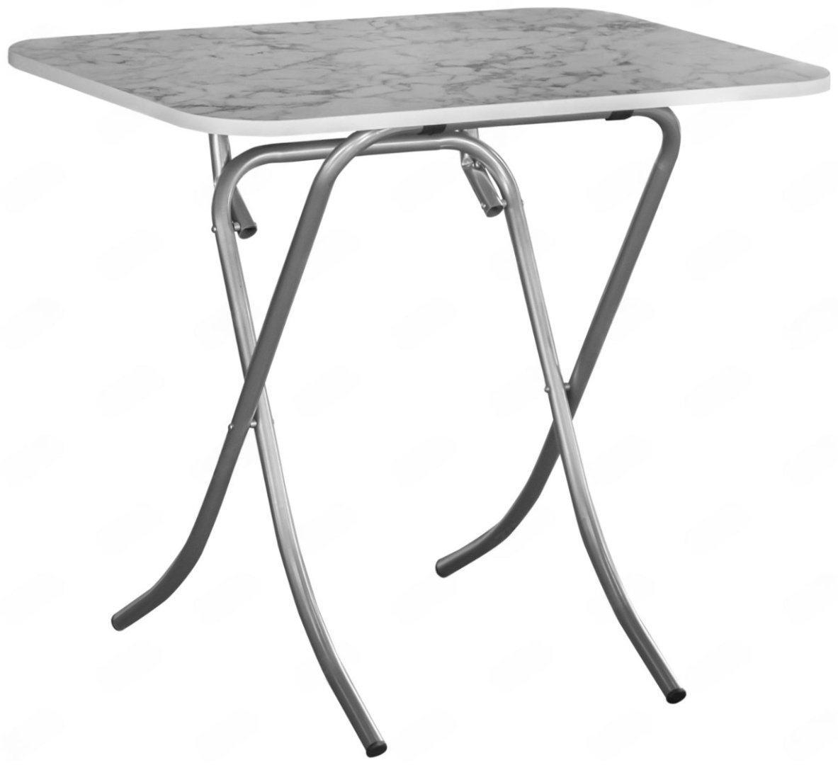 Обеденный стол Alesta 10157, 90х60x75 см, ЛДСП, белый купить,NaN
