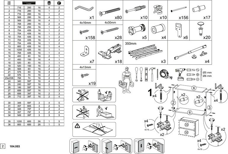 Кухонный гарнитур ZETA Токио серия 3, 200x215х60 см, ЛДСП, белый купить,NaN