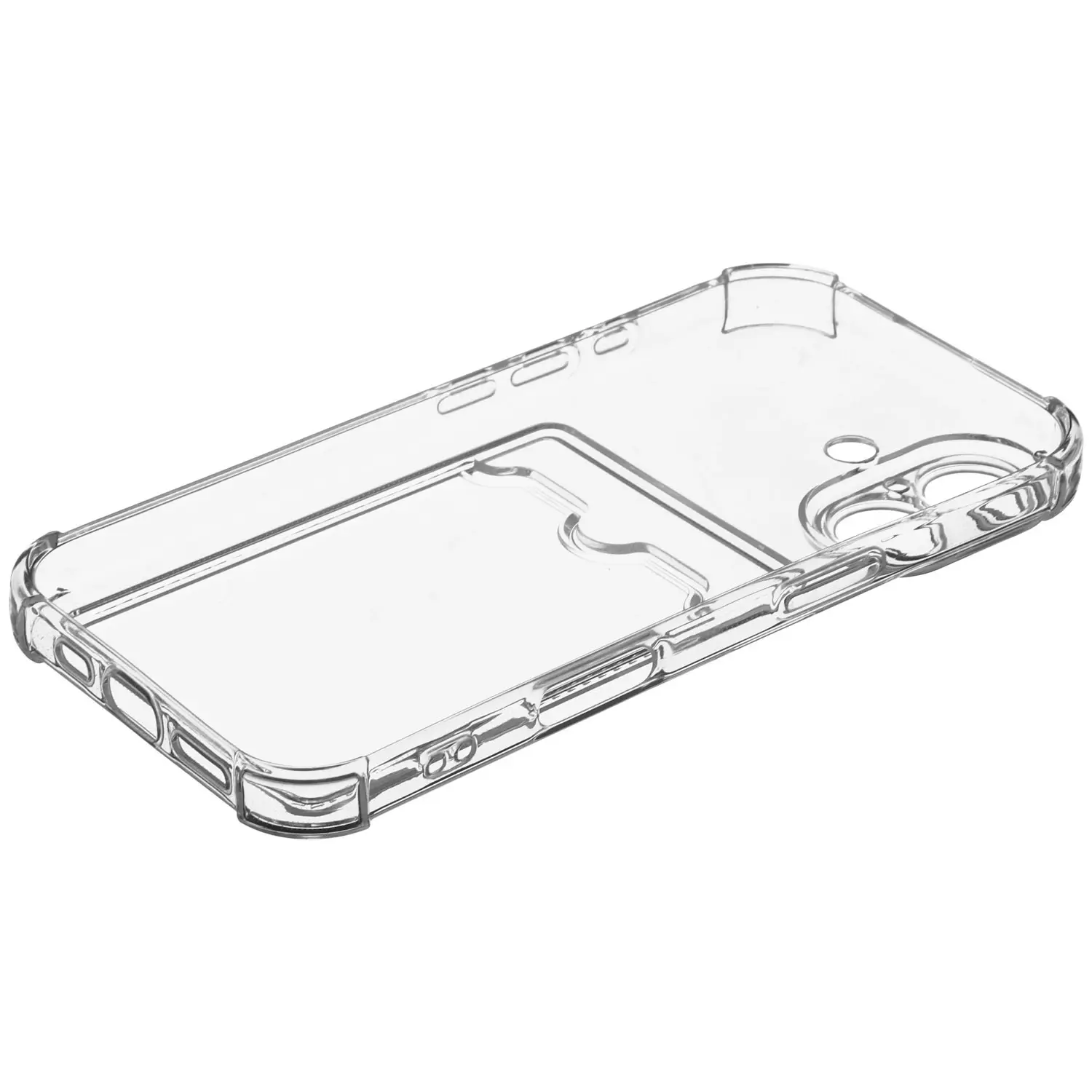 Чехол BoraSCO Bumper Case 75702 с картхолдером для iPhone 17 прозрачный купить,2490