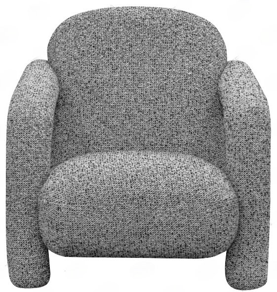 Кресло ZETA LW5745 A3756 , обивка ткань, серый купить,NaN
