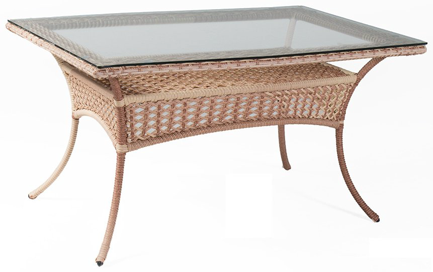 Обеденный стол CHINAR Deco, 140х85x75 см, стекло, коричневый купить,NaN
