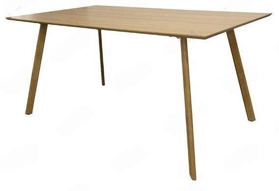 Обеденный стол ZETA 750DT ИМП-ТВ-114462, 160х90x75 см, ЛДСП, коричневый купить,NaN