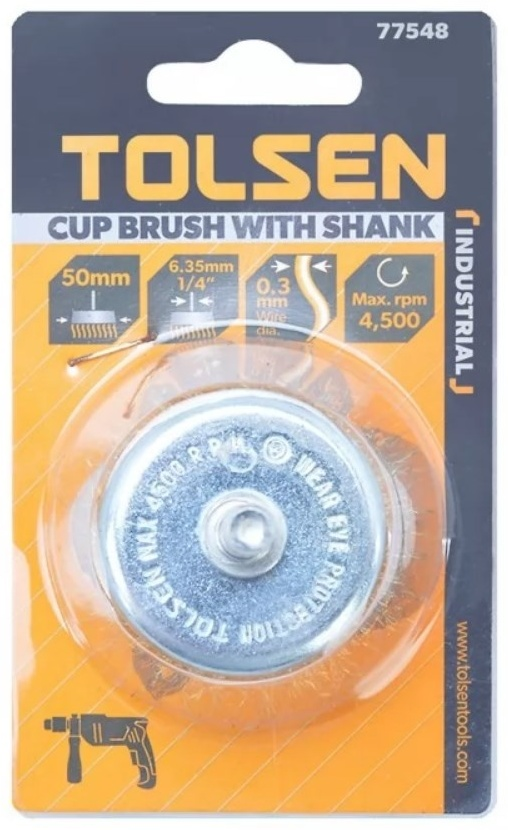 Щетка Tolsen 77548 1/4" 50мм  купить,545
