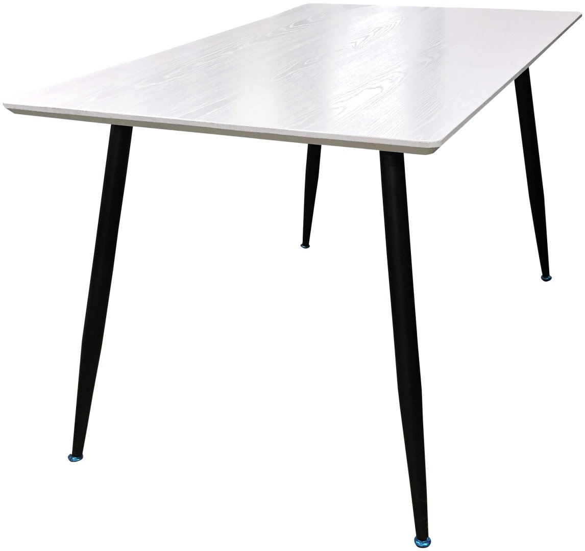 Обеденный стол ENGLIAN DT-303P, 140х80x75 см, ЛДСП, белый купить,NaN