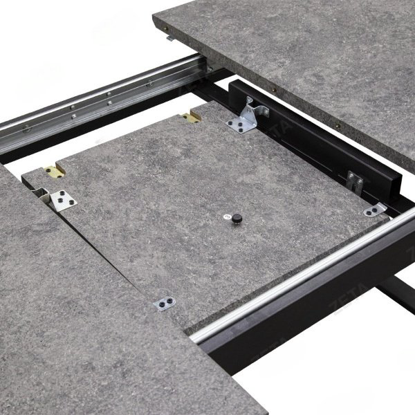 Обеденный стол ZETA DT-176 сер., 200х90x76 см, ЛДСП, серый купить,NaN