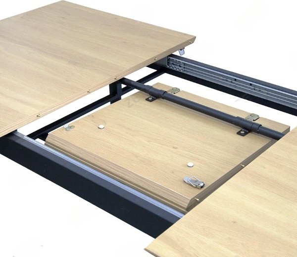 Обеденный стол ZETA 626EXDT, 120х80x73 см, ЛДСП, коричневый купить,NaN