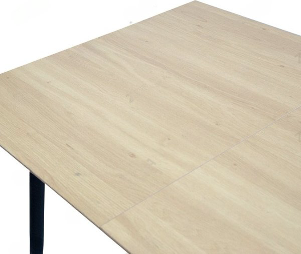 Обеденный стол ZETA 626EXDT, 120х80x73 см, ЛДСП, коричневый купить,NaN
