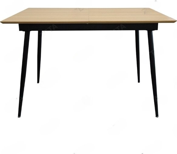 Обеденный стол ZETA 626EXDT, 120х80x73 см, ЛДСП, коричневый купить,NaN