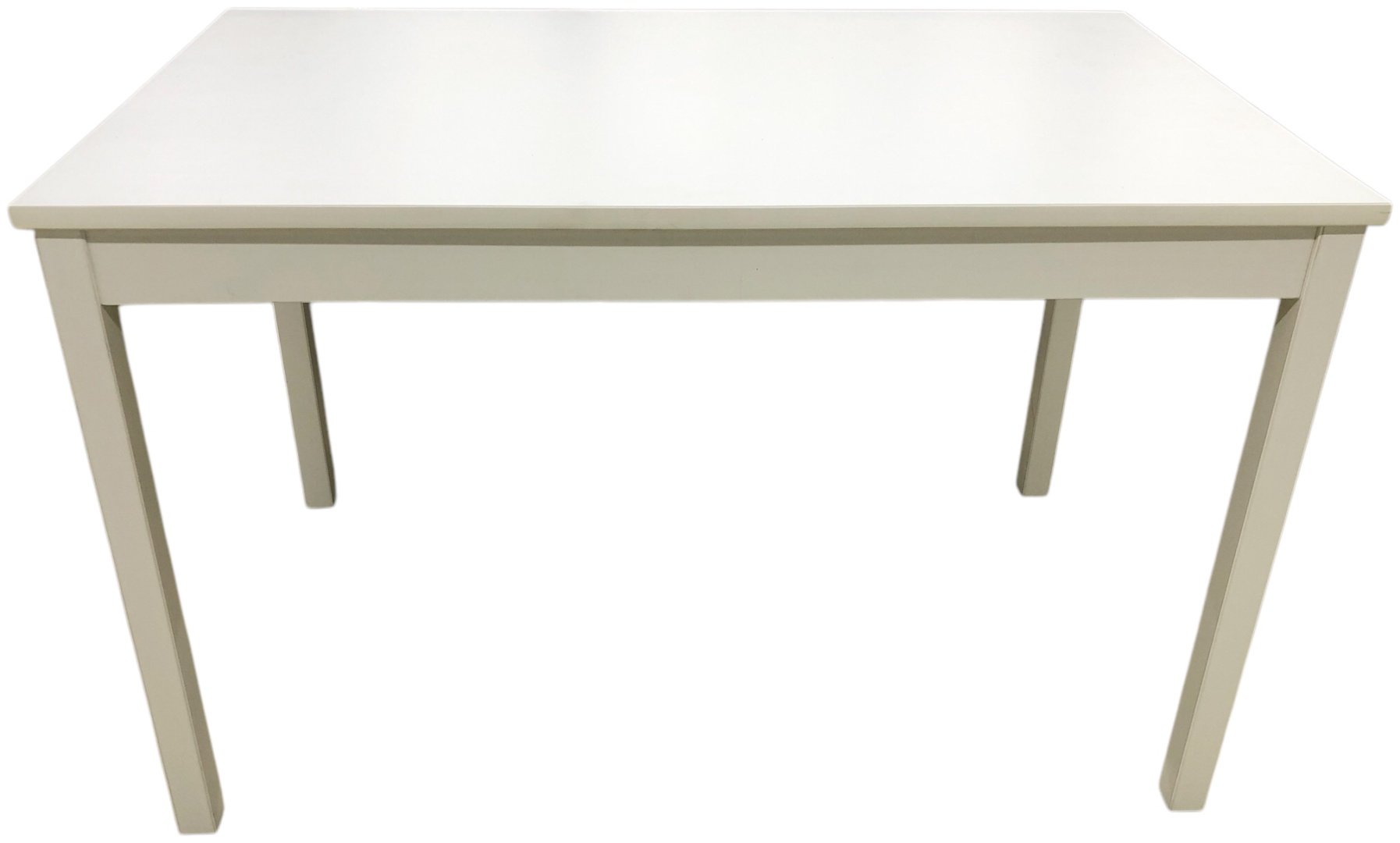 Обеденный стол ZETA Ladder Back , 118х74x73 см, ЛДСП, белый купить,NaN
