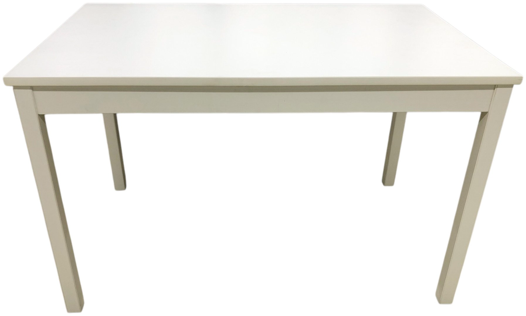 Обеденный стол ZETA Ladder Back , 118х74x73 см, ЛДСП, белый купить,NaN